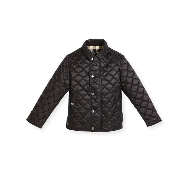 Burberry black quilted jacket - Picture 2 of 3